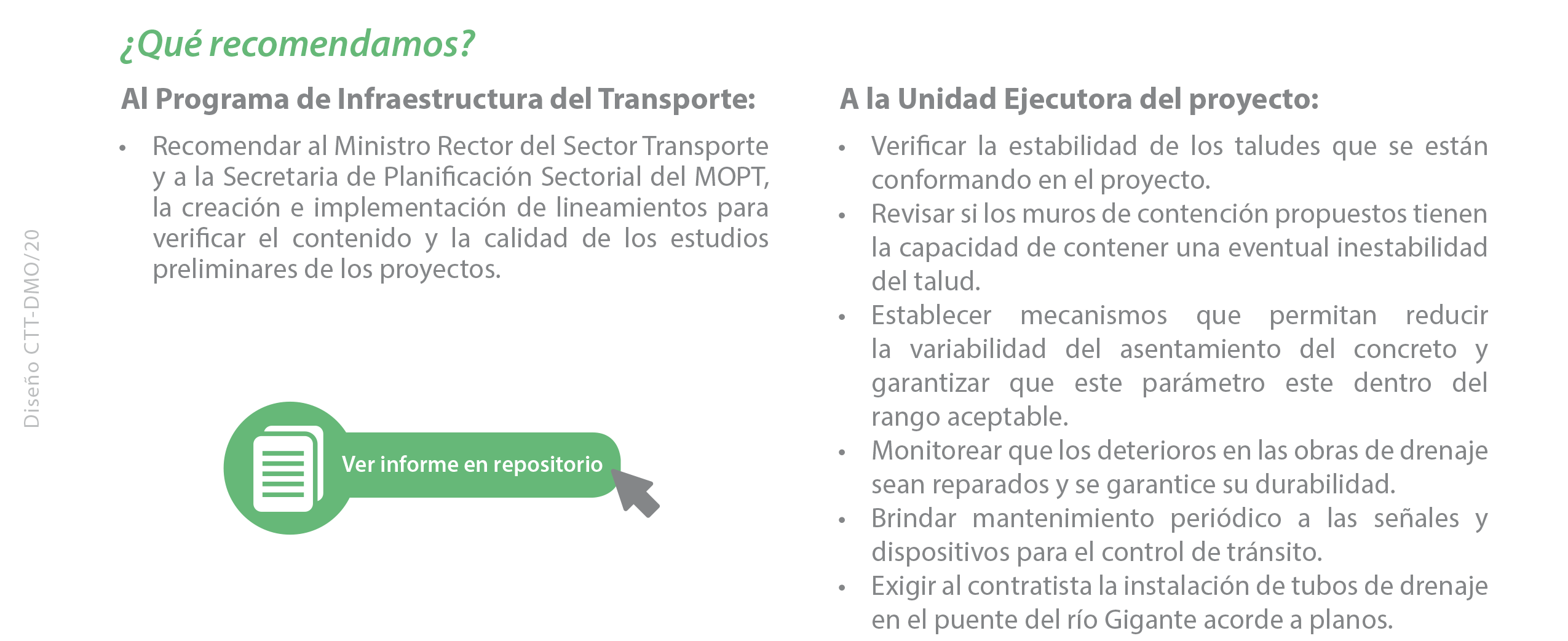 Infografia de informe de auditoría técnica LM_AT_97-2019