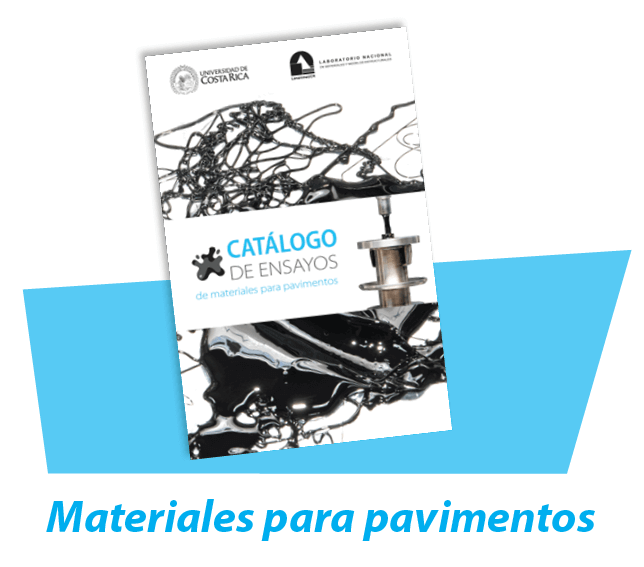 Catálogo de Ensayos  de Materiales para Pavimentos