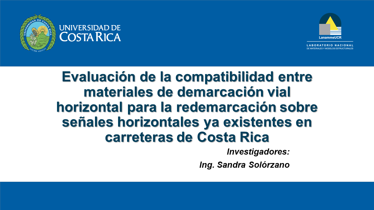 Evaluación de la compatibilidad entre materiales de demarcación vial horizontal para la redemarcación sobre señales horizontales ya existentes en carreteras de Costa Rica(BWIM)_en_Ruta_nacional_1